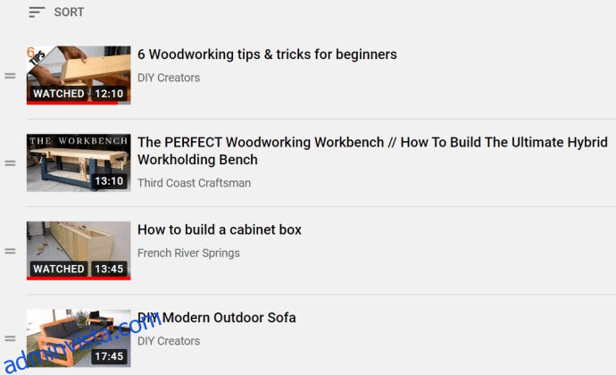 كيف تصنع واحدة YouTube-قائمة التشغيل 41