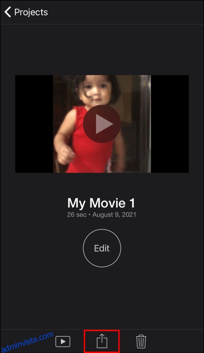 كيفية تغيير نسبة العرض إلى الارتفاع في iMovie 6