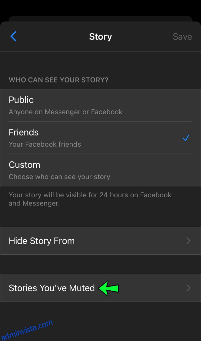 Facebook-القصص لا تعمل - adminvista.com 42