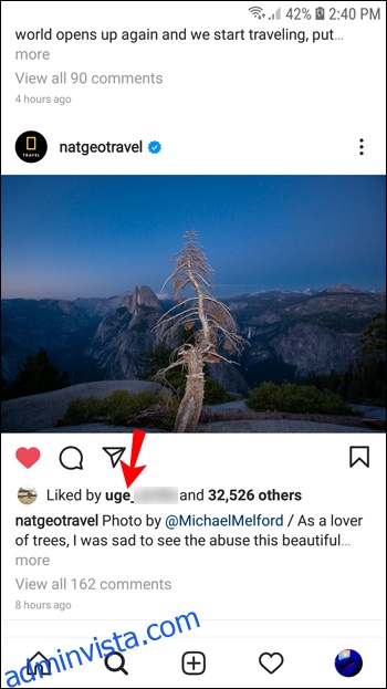 كيفية عرض المشاركات التي سبق الإعجاب بها Instagram 17