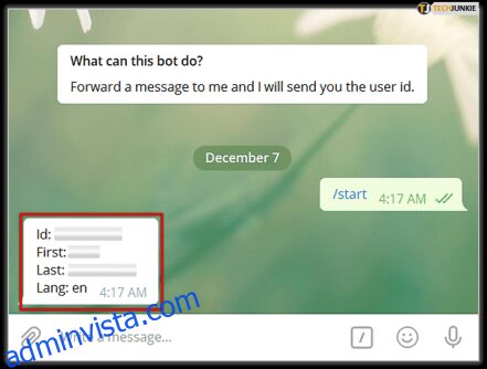 كيفية العثور على معرف مستخدم في Telegram 3