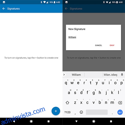 كيفية إضافة توقيع إلى الرسائل النصية في Android 4