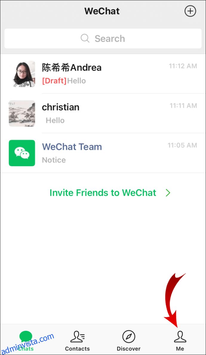 كيفية حذف جهة اتصال في WeChat 33
