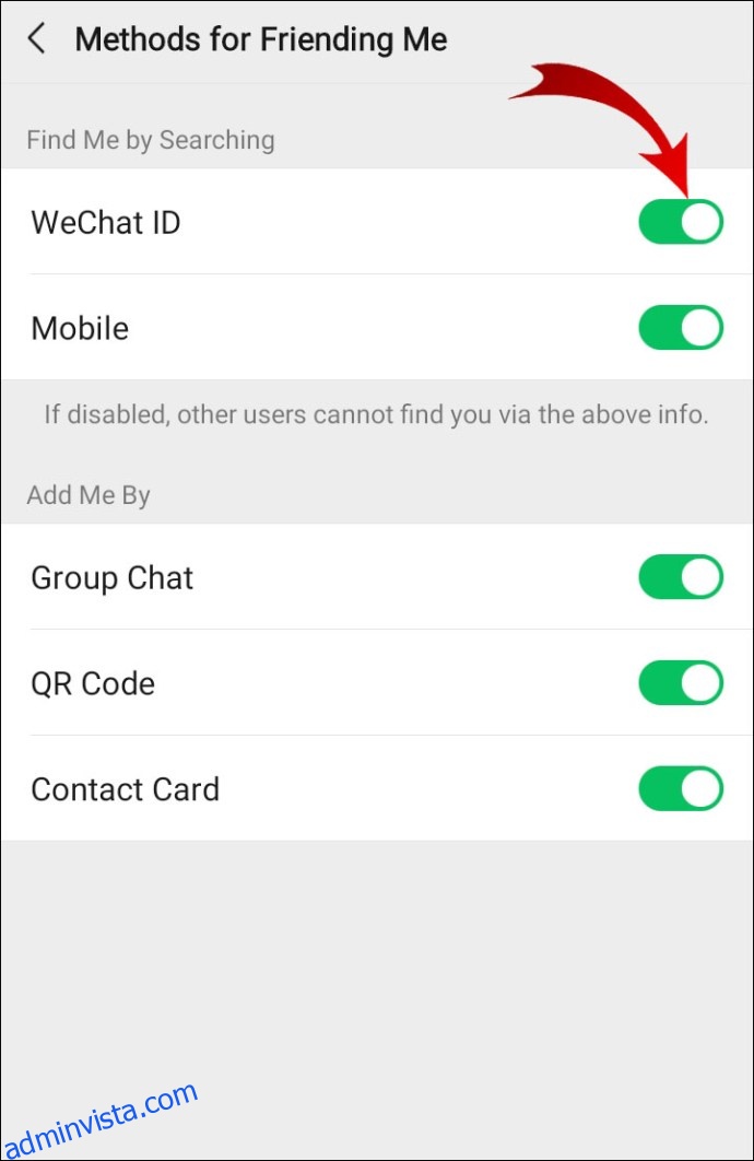 كيفية حذف جهة اتصال في WeChat 42