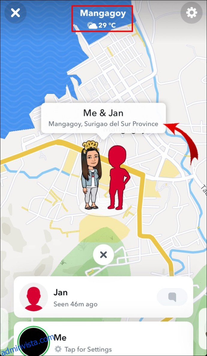 كيفية إظهار الخريطة في SnapChat 30