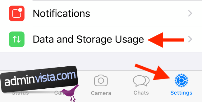 كيفية تقليل مساحة تخزين WhatsApp على iPhone و Android 8