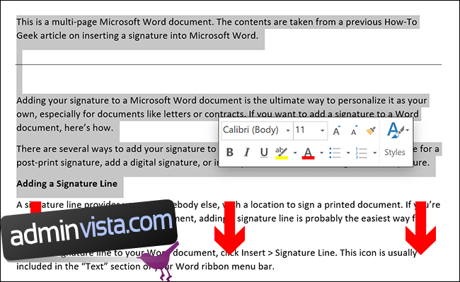 كيفية تكرار صفحة في Microsoft Word 3