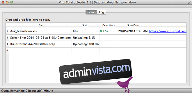 إصدارات VirusTotal تطبيقات Mac ؛ يفحص الملفات بحثًا عن الفيروسات دون فتحها 3