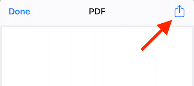 كيفية حفظ موقع ويب بتنسيق PDF على iPhone و iPad 5
