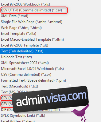 كيفية تغيير مستند Microsoft Word إلى ملف CSV 13