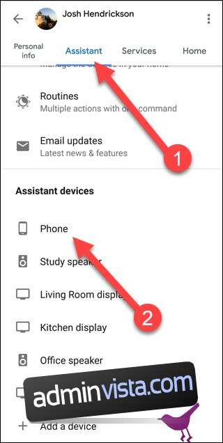 كيفية إعداد إجراءات المساعد في Google Clock على Android 8