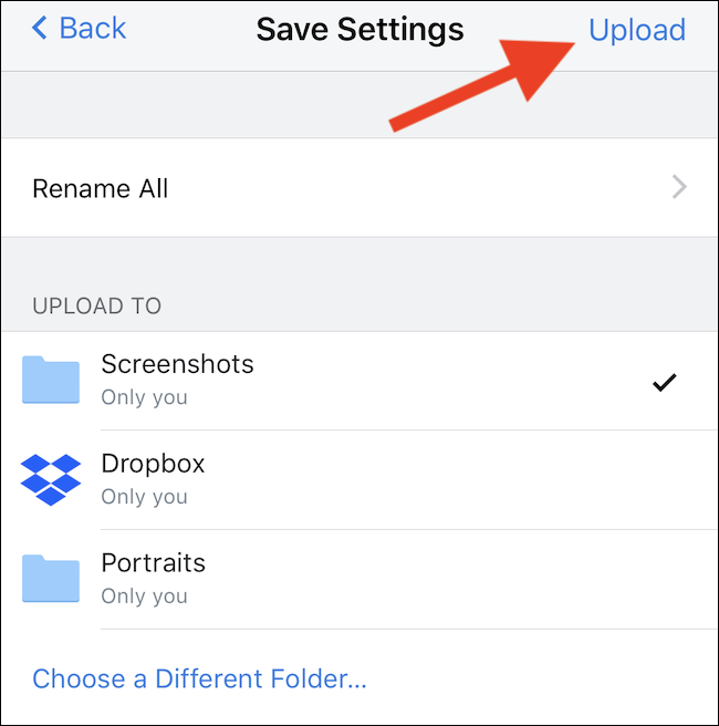 كيفية تحميل ملفات متعددة إلى Dropbox دفعة واحدة باستخدام iPhone أو iPad 3