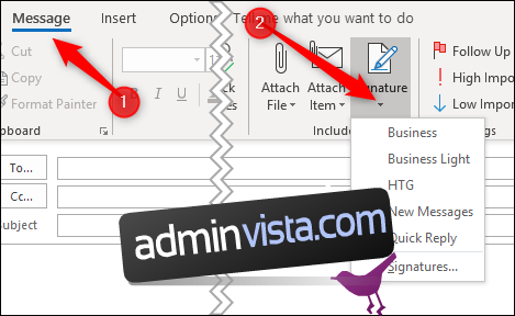 كيفية إنشاء وتحرير واستخدام التوقيعات في Microsoft Outlook 6