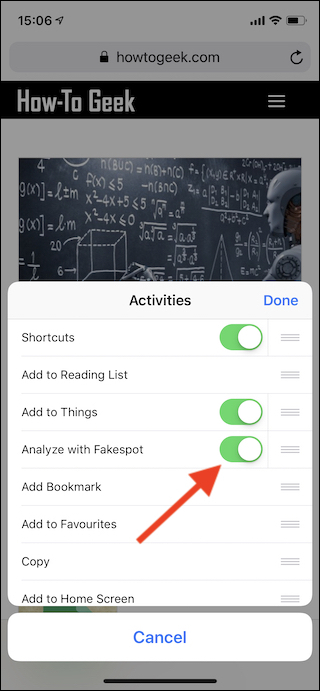 كيفية استخدام ملحق Action and Share على iPhone و iPad 2