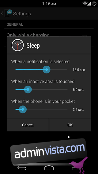 يجلب AcDisplay شاشة Moto X النشطة إلى جميع أجهزة Android 4.4+ 4