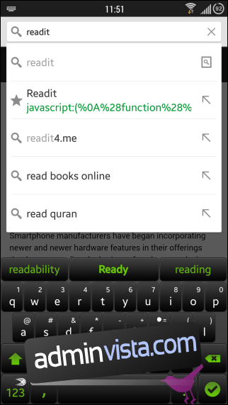 كيفية الحصول على وظيفة تشبه وظيفة Safari Reader في أي متصفح محمول 3