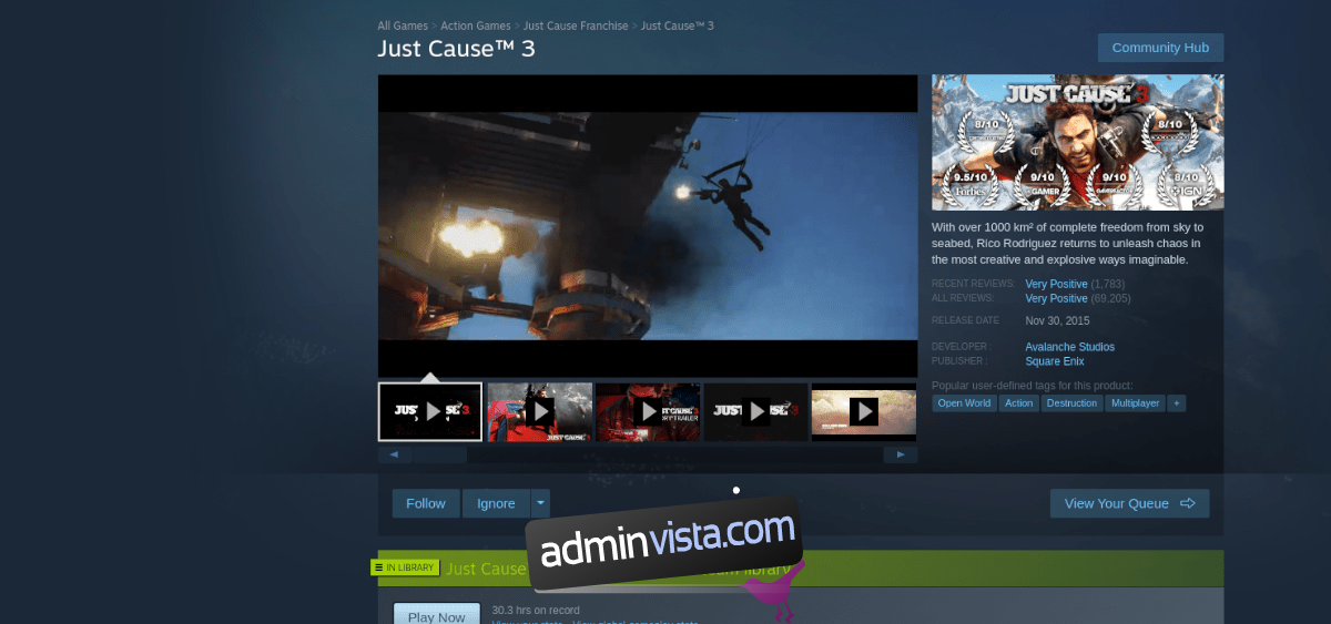 كيف تلعب Just Cause 3 على Linux 3