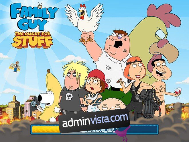Family Guy البحث عن الأشياء هو أمر ممتع وممتع وأشياء [Game Review]