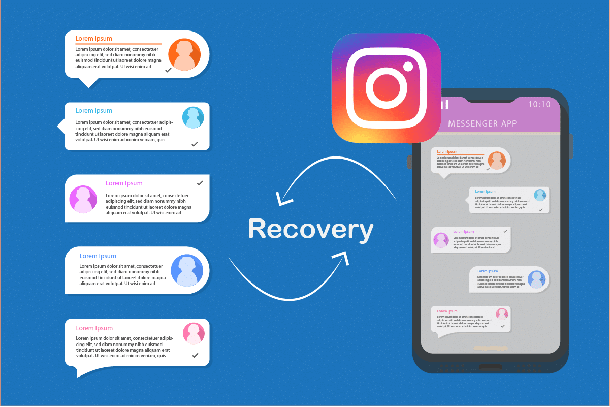 كيفية تنفيذ Instagram- استعادة الرسائل - adminvista.com