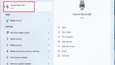 كيفية تسجيل الصوت بتنسيق Windows 11
