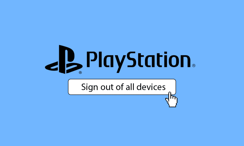 كيفية تسجيل الخروج من جميع الأجهزة على PlayStation