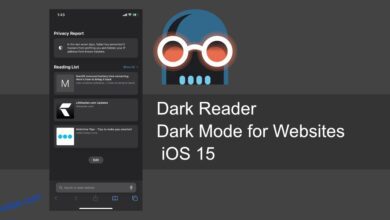 كيفية استخدام Dark Reader لتمكين الوضع المظلم لجميع مواقع الويب على iOS 15