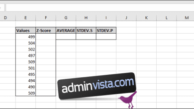 كيفية حساب Z-Score باستخدام Microsoft Excel