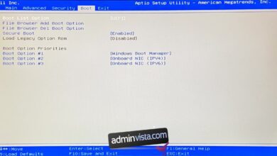 تنتقل كيفية إصلاح جهاز الكمبيوتر تلقائيًا إلى BIOS