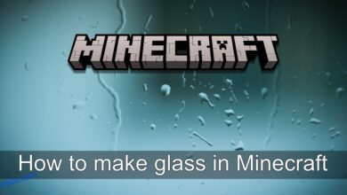 كيفية صنع الزجاج في Minecraft