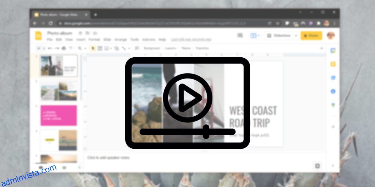 كيفية إضافة الفيديو إلى العروض التقديمية من Google
