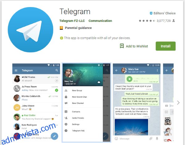 كيفية حذف جميع الرسائل في Telegram