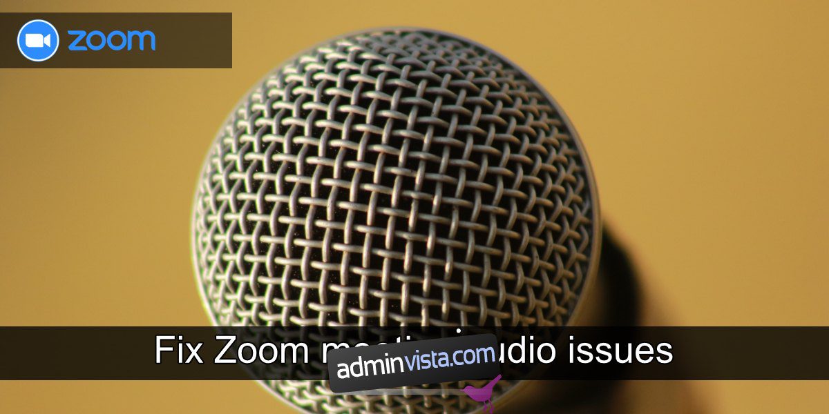 كيفية إصلاح مشكلات الصوت في اجتماع Zoom