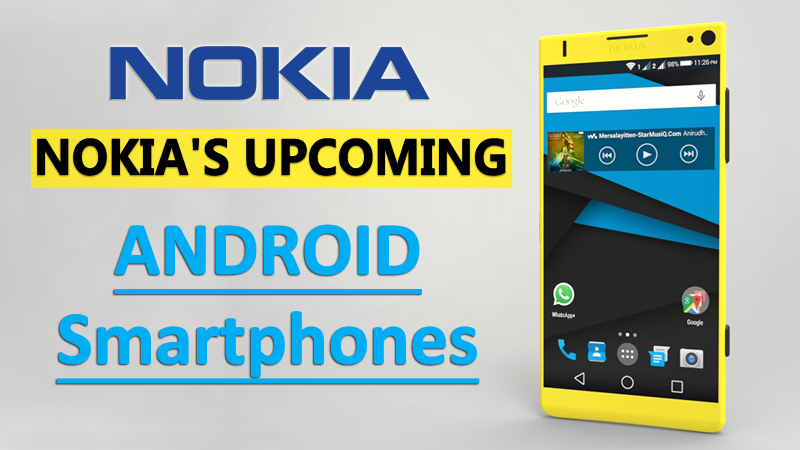 Slide يكشف أن نوكيا ستطلق 6-7 هواتف ذكية جديدة تعمل بنظام Android في عام 2017 1