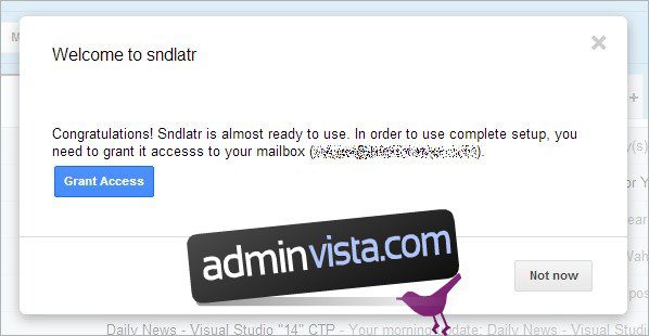 SndLatr اكتب رسائل Gmail الآن وأرسلها لاحقًا [Chrome]