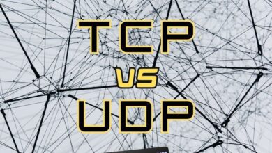ما هما + الفرق بين TCP و UDP