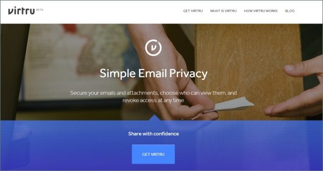يتيح لك Virtru إرسال رسائل بريد إلكتروني آمنة من Gmail و Outlook و Yahoo Mail