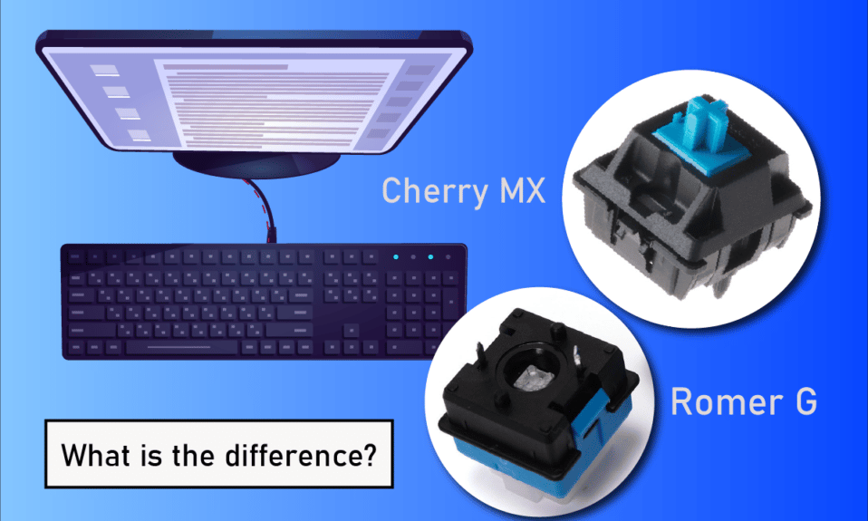 أيهما أفضل بين Romer G و Cherry MX؟