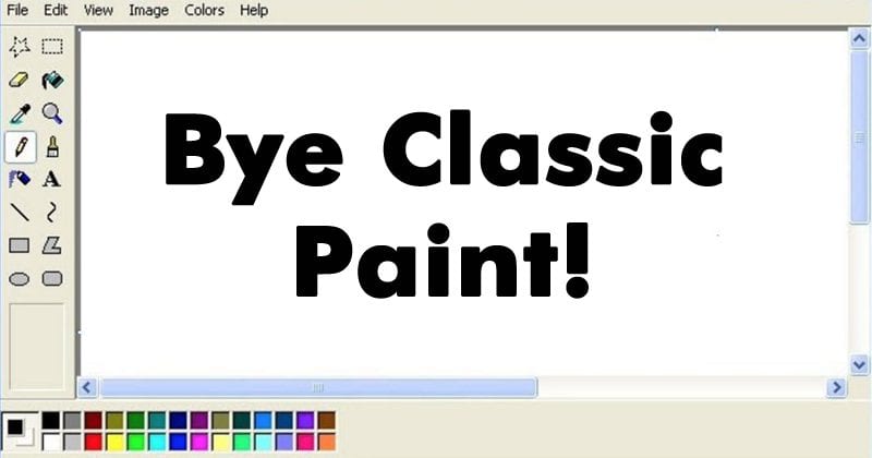 Windows 10 Redstone 4 To Remove Classic Paint
