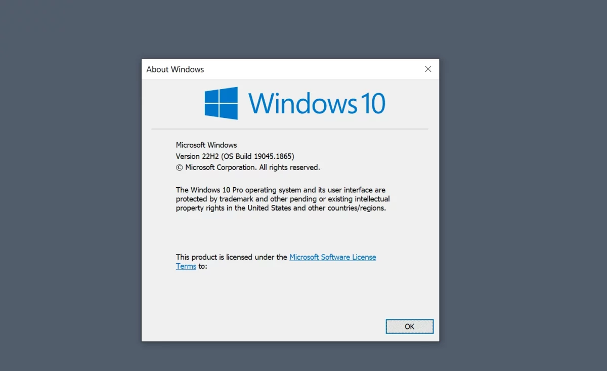 windows  10 تحديث نسخة 22h2