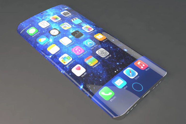 iPhone 7s لديه شاشة منحنية ، شاشة أموليد 1