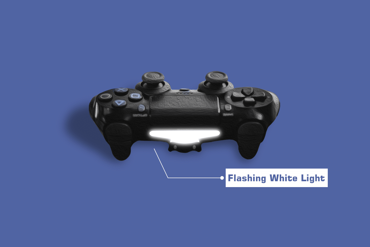 إصلاح وحدة تحكم PS4 وامض باللون الأبيض 1