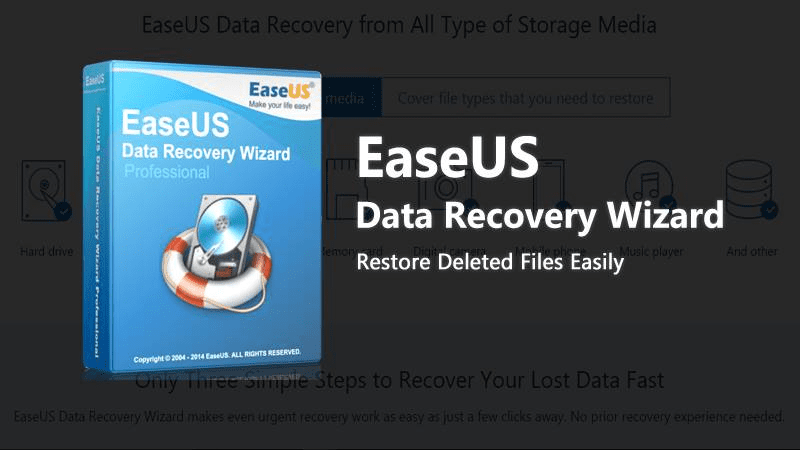 EaseUS Data Recovery: Software To Restore Deleted Files