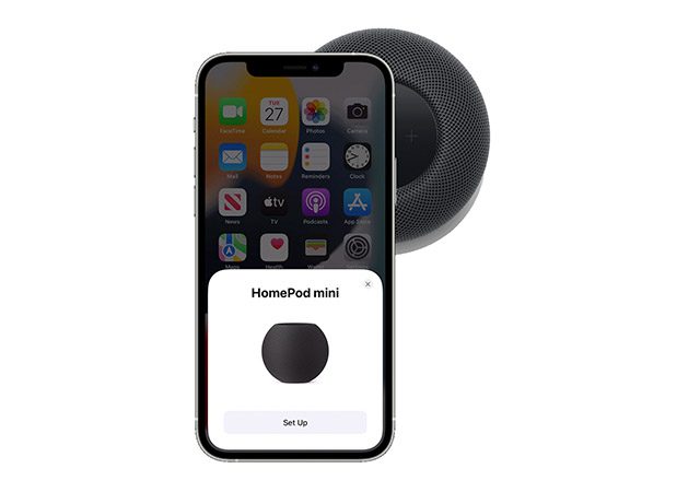 ابدأ مع HomePod أو HomePod mini 1