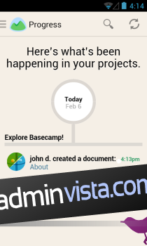 تطبيق Basecamp الشهير لإدارة المشاريع متوفر الآن على نظام Android 1