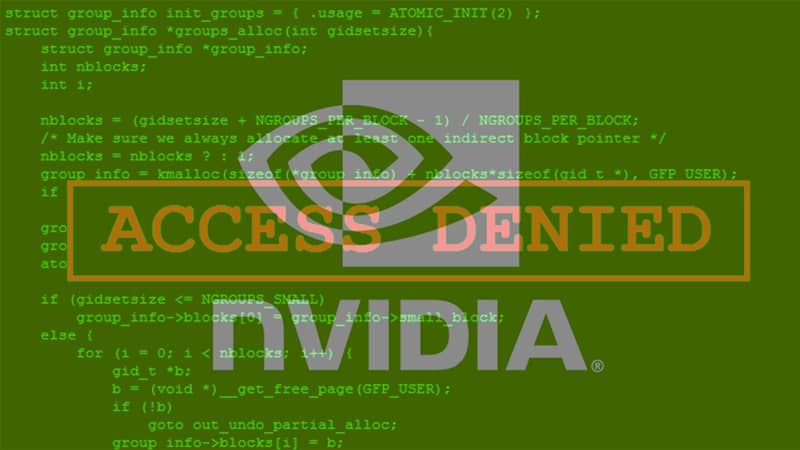 تم الإبلاغ عن تعرض Nvidia لهجوم إلكتروني في اليومين الماضيين 1