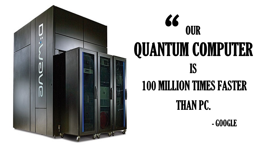جهاز كمبيوتر D-Wave 2X Quantum من Google أسرع بـ 100 مليون مرة من الكمبيوتر الشخصي 1