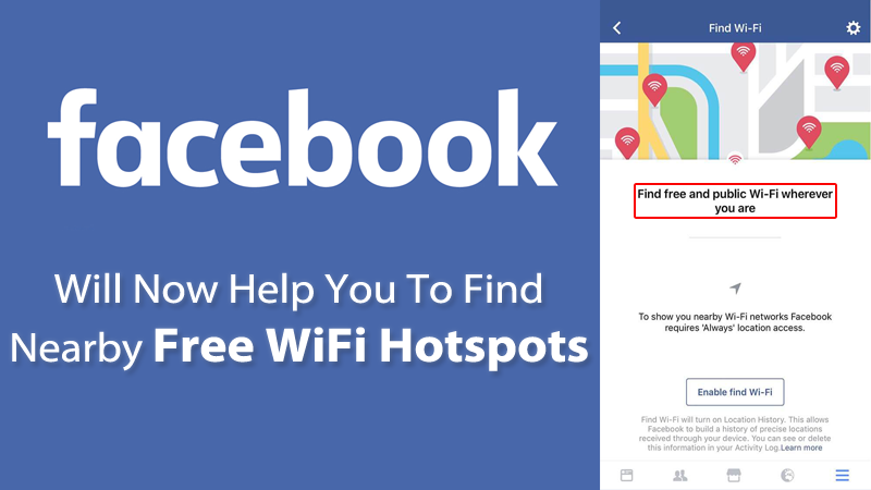 حاليا Facebook سوف تساعدك في العثور على نقاط اتصال WiFi مجانية قريبة 1