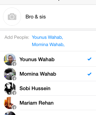 خلق Facebookمجموعات الدردشة وإعادة توجيه الرسائل على جهاز iPhone الخاص بك 1
