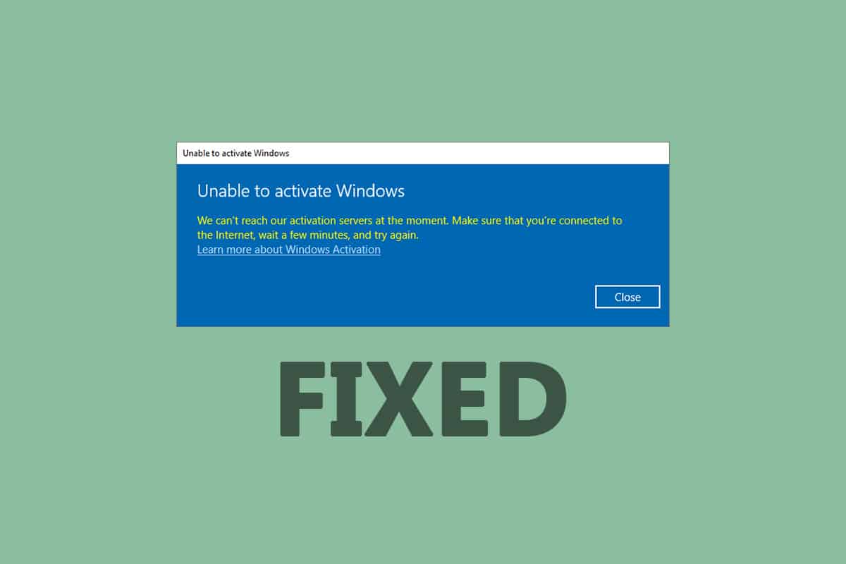 علاج Windows 10 خطأ في التنشيط 0x80072ee7 - adminvista.com 1