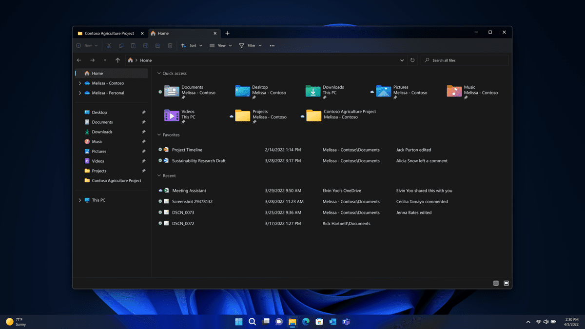 Microsoft announces new features for Windows 11 - Tabs in File Explorer, Folders in Start Menu, Do Not Disturb and more